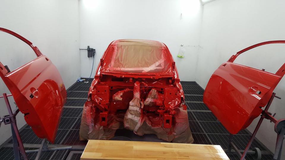 ROSSO CORSA LACKIERT