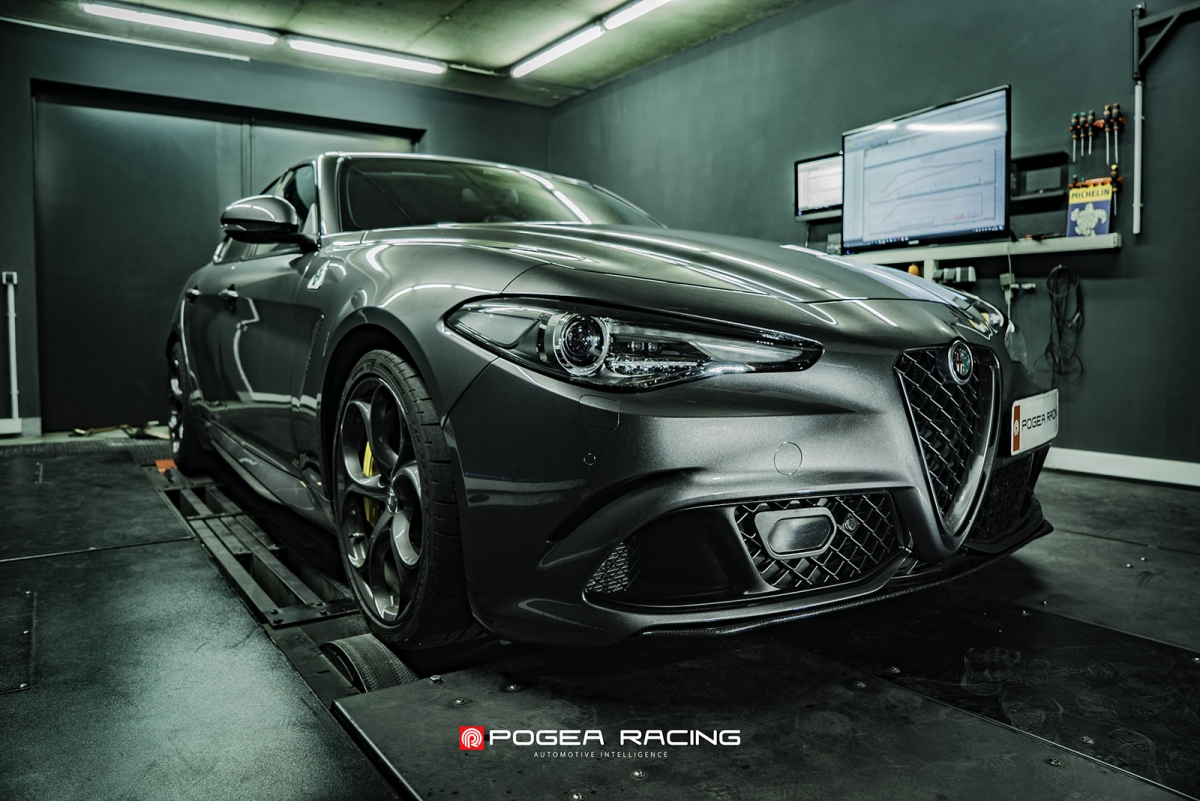 GIULIA QUADRIFOGLIO STAGE 2 TUNING