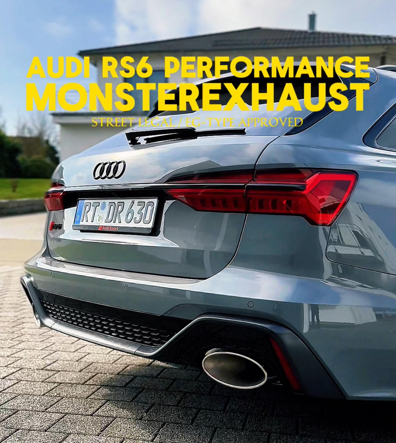 AUDI RS6 C8 ABGASSYSTEME