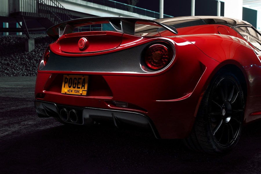 4C CARBON DF35 HECKSPOILER